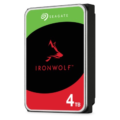 Seagate Hdd Ironwolf 4Tb 3,5 5600Rpm Sata 6Gb/S Buffer 256Mb * Ricondizionato *