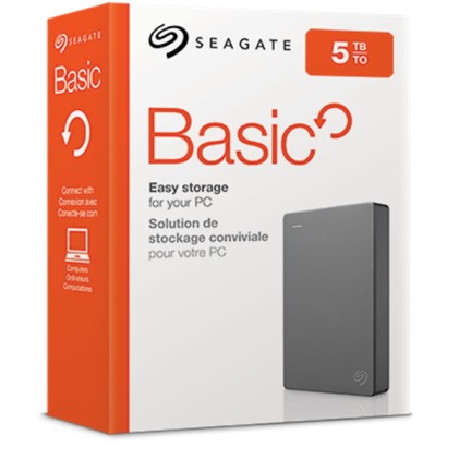 Seagate Hdd Esterno Portatile 5Tb 2,5" Usb 3.0  Autoalimentato ** Ricondizionato**