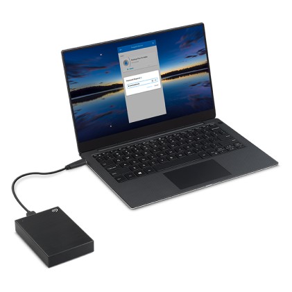 Seagate 2.5 One Touch Portable 5TB Black (N)