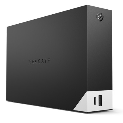 Seagate One Touch HUB disco rigido esterno 10 TB USB Type-A / USB Type-C 3.2 Gen 1 (3.1 Gen 1) Nero, Grigio