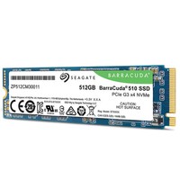 Seagate Barracuda 510 Ssd 512Gb  2,5 M.2 Pcie 3, Nvme 1,3 3.400/2.180 Mb/S