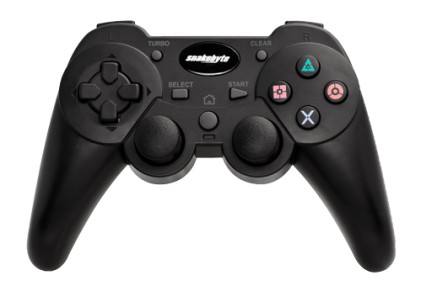 Snakebyte Game Controller Bluetooth per PS3 - Black