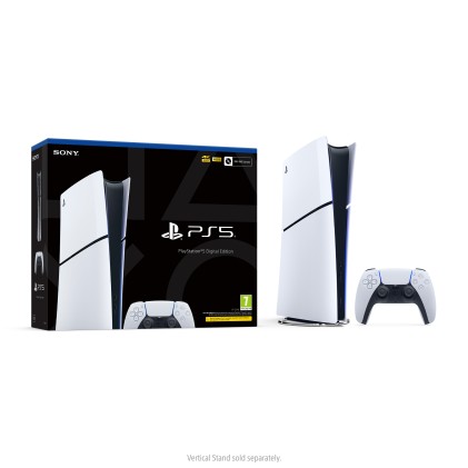 Sony PlayStation 5 Slim Digital 1,02 TB Wi-Fi Nero, Bianco