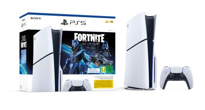Sony Playstation 5 1Tera Ps5 White Con Fortnite Italia Disc Edition