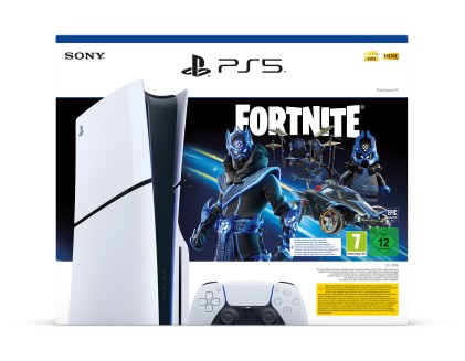 Sony Playstation 5 1Tera Ps5 White Con Fortnite Italia Disc Edition