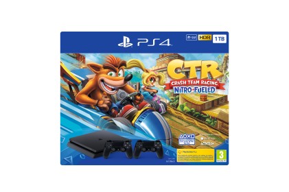 Sony Playstation 4 1Tb Crash Team Racing + 2 Ds4 Controller