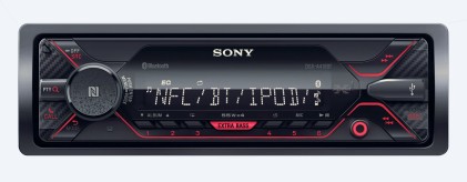 Autoradio Sony DSX-A410BT red