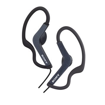 SONY MDRAS210B Sport Headphone - Type: Open - Black