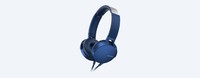 cuffie Sony MDR-XB550AP Padiglione auricolare Stereofonico Cablato Blu cuffia