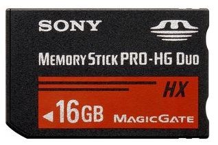 Memory card Memorystick 16GB SONY MS PRO-HG DUO HX. Retail