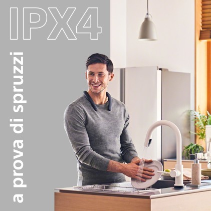 Cuffie Microfono Bluetooth Sony Speaker Wireless Indossabile Srs-Nb10B