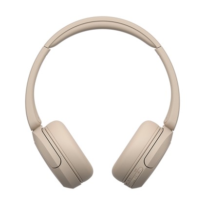 Sony WH-CH520 Auricolare Wireless A Padiglione Musica e Chiamate USB tipo-C Bluetooth Base di ricarica Crema