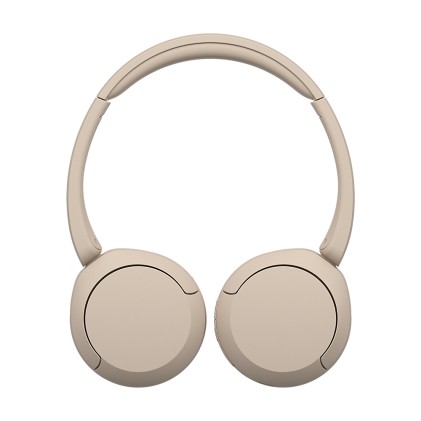 Sony WH-CH520 Auricolare Wireless A Padiglione Musica e Chiamate USB tipo-C Bluetooth Base di ricarica Crema