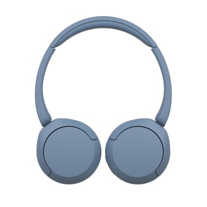 Sony Cuffie Bluetooth wireless WH-CH520 - Durata della batteria fino a 50 ore con ricarica rapida, stile on-ear - Blu