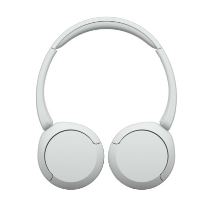 Sony Cuffie Bluetooth wireless WH-CH520 - Durata della batteria fino a 50 ore con ricarica rapida, stile on-ear - Bianco