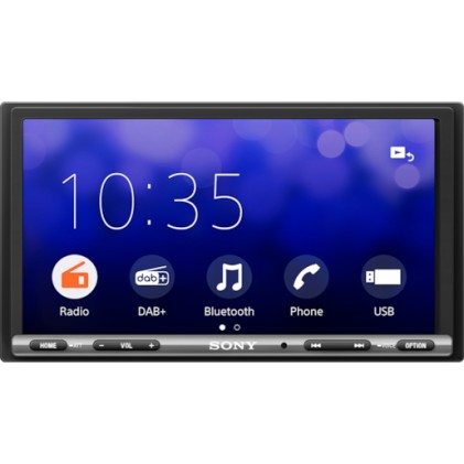 Sistema Audiocar Sony Xavax3250Ant.Ei Xav-Ax3250 Dab Da 17,6 Cm Black