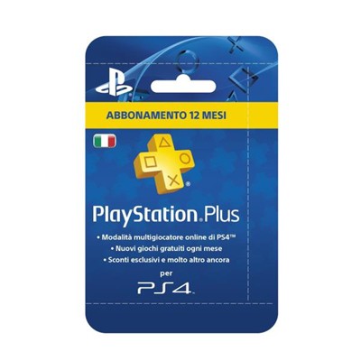 PlayStation Plus Card Hang Abbonamento 365gg