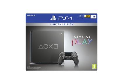 PS4 Console 1TB  Days of Play Limited Edition 2019
