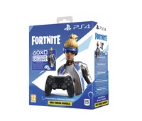PS4 Dualshock 4 Jet Black +Fortnite VCH (2019)