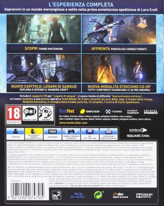 Videogioco Square Enix 1017886 Playstation 4 Rise Of The Tomb Raider S