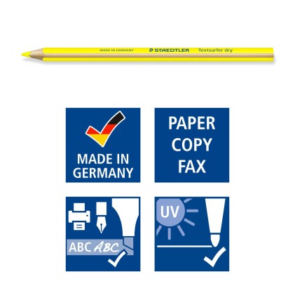 Staedtler Textsurfer Dry 128 64 Espositore con 48 matite colorate - Design ergonomico - Colori assortiti