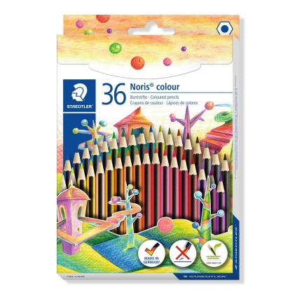 Staedtler Noris colour 185 Multicolore 36 pz