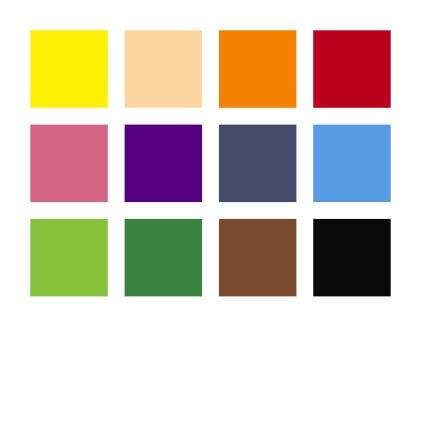 Confezione da 12 pastelli rotanti Staedtler Noris 221 - Diametro 6 mm - Resistenti alla rottura - Coloranti alimentari - Colori assortiti