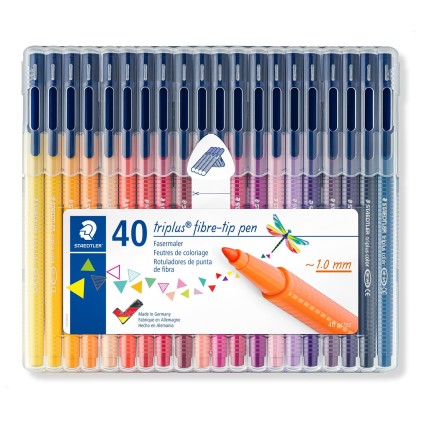 Staedtler Triplus Color 323 marcatore Fine Multicolore 40 pz