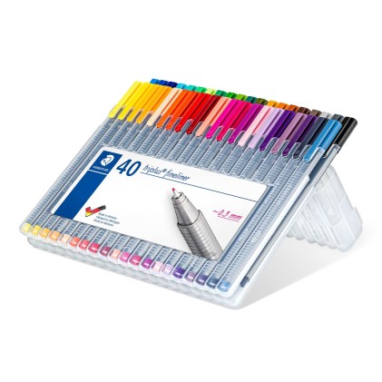 Staedtler 334 SB40 penna tecnica Extra sottile Multicolore 40 pz