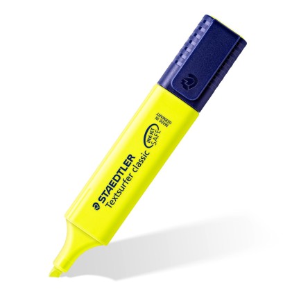 Staedtler Textsurfer classic 364 evidenziatore 4 pz Punta smussata Blu, Verde, Rosa, Giallo
