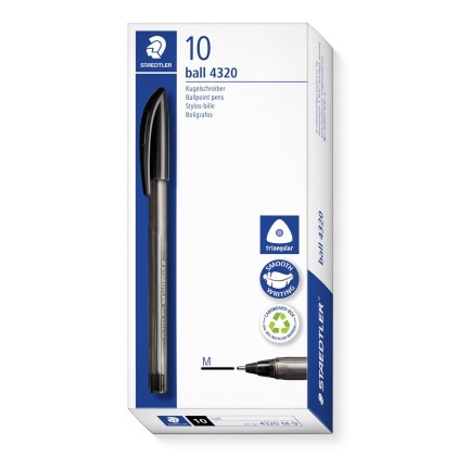 Staedtler ball 4320 M Nero 1 pz