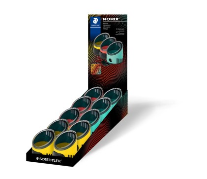 Staedtler 516 001 temperino Temperamatite manuale Giallo, Corallo, Verde