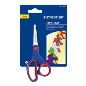 Staedtler Noris Club 965 Forbici per attivit&agrave; manuali Blu, Rosso