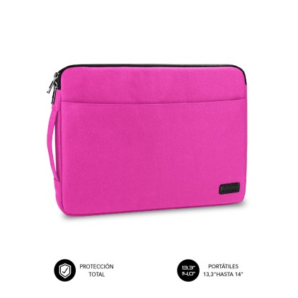 SUBBLIM SUB-LS-0PS0003 borsa per laptop 35,6 cm (14") Custodia a tasca Rosa
