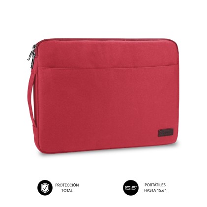 SUBBLIM SUB-LS-0PS0103 borsa per laptop 39,6 cm (15.6") Custodia a tasca Rosso