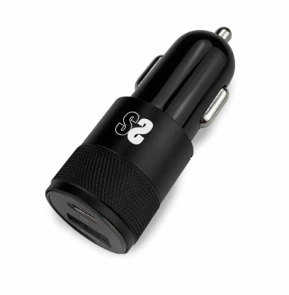 SUBBLIM SUBCHG-5CPD11 Caricabatterie per dispositivi mobili Smartphone Nero Accendisigari, USB Ricarica rapida Auto