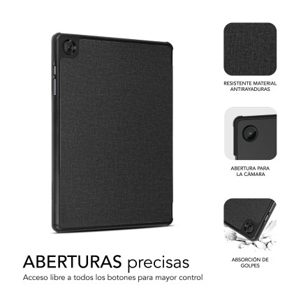 SUBBLIM FUNDA TABLET SHOCK CASE SAMSUNG TAB A9+ 11' NEGRO 27,9 cm (11") Custodia a libro Nero