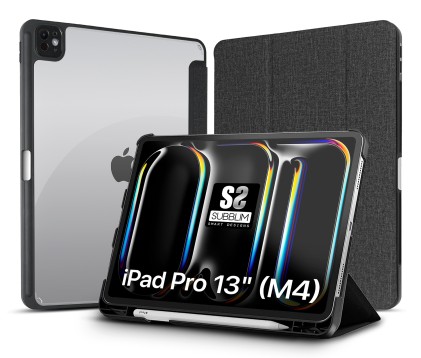 SUBBLIM SUBCST-5SC421 custodia per tablet 32,8 cm (12.9") Custodia a libro Nero