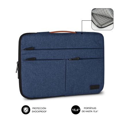 SUBBLIM SUBLS-AP36052 borsa per laptop 39,6 cm (15.6") Custodia a tasca Blu