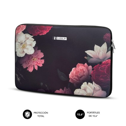 SUBBLIM SUBLS-SKIN151 borsa per laptop 39,6 cm (15.6") Custodia a tasca Multicolore