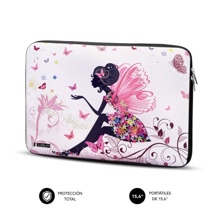 SUBBLIM SUBLS-SKIN152 borsa per laptop 39,6 cm (15.6") Custodia a tasca Multicolore