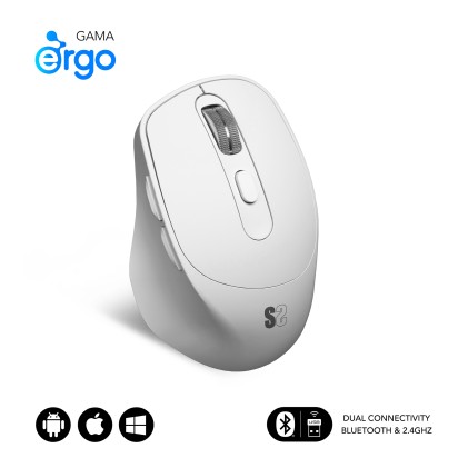 Mouse Universale Mano destra Bluetooth + USB Type-A Ottico 2400 DPI