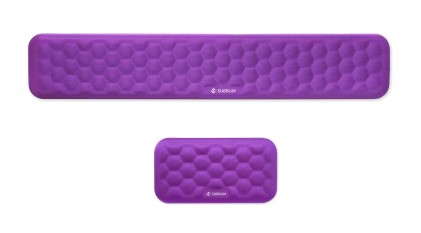 SUBBLIM SUBMP-04E012 poggiapolso Cotone, Lycra, Poliuretano (PU) Viola