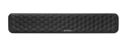 SUBBLIM SUBMP-04E030 poggiapolso Cotone, Lycra, Memory foam, Poliuretano (PU) Nero