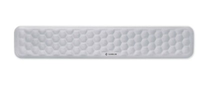 SUBBLIM SUBMP-04E031 poggiapolso Cotone, Lycra, Memory foam, Poliuretano (PU) Argento