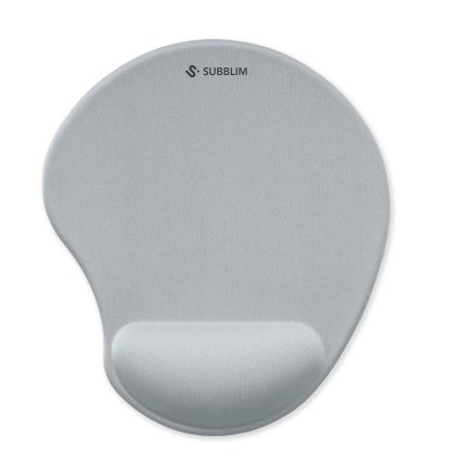 SUBBLIM SUBMP-04E051 tappetino per mouse Argento