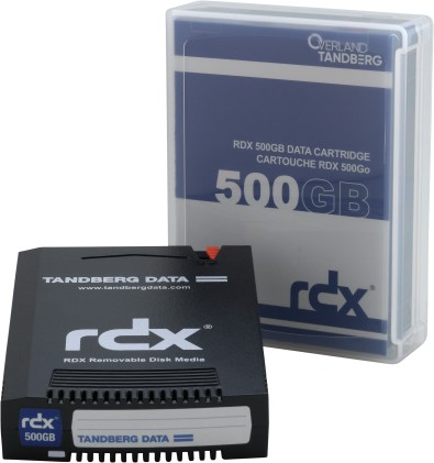 Tandberg RDX&reg; QuikStor&trade; Cartridge 500 GB (Single HDD) - 8541-RDX
