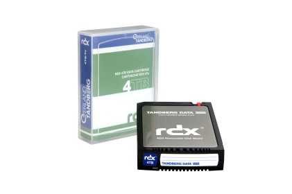 Tandberg Data 8824-RDX supporto di archiviazione di backup Cartuccia RDX 4 TB