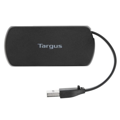 Hub Targus 4P Usb Plastic Silver Usb 2.0 480Mbps Compatto