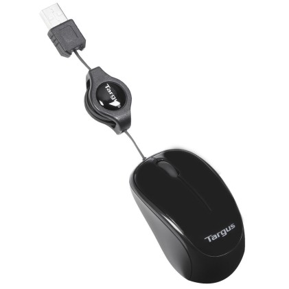 Mouse Ottico Usb Targus Retractable Compatto